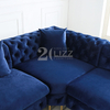 Элегантный диван высокого класса Flex из стальной ткани