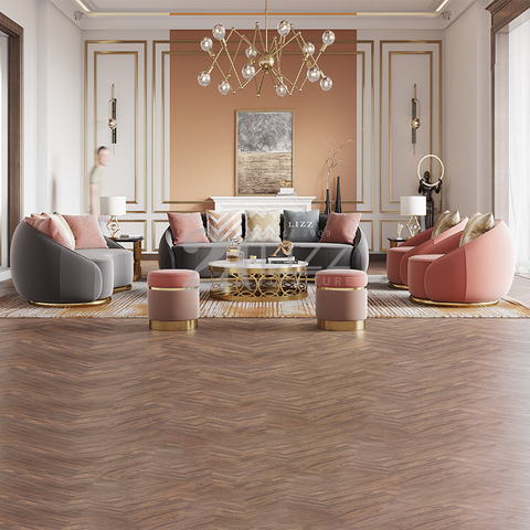 Роскошная угловая современная ткань SoFa