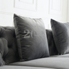 Роскошный угловой диван из ткани высокого качества